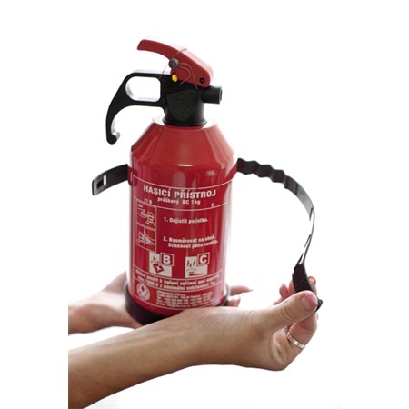 Fire extinguisher TRAIVA 21B/C 1kg powdered