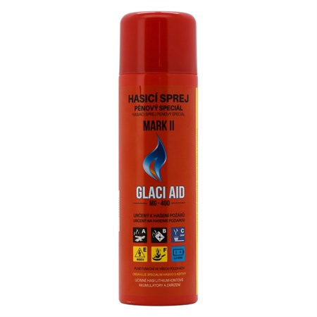 Extinguishing spray GLADI AID 400ml foam