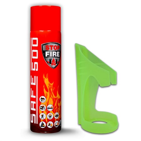 Fire extinguisher spray SAFE 500ml foam + holder 50F
