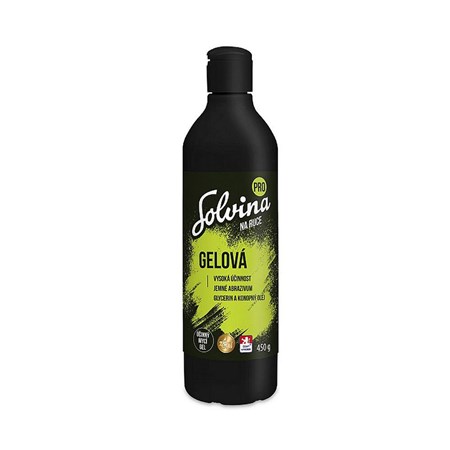 Solvina profi - washing gel with fine abrasive 450g