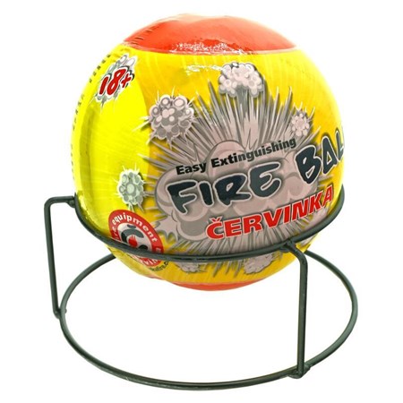 Fire extinguishing ball ČERVINKA FIRE BALL with stand