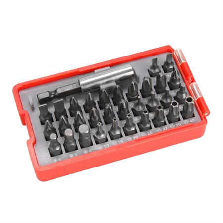 Set of screw tips EXTOL PREMIUM 8819641 33pcs