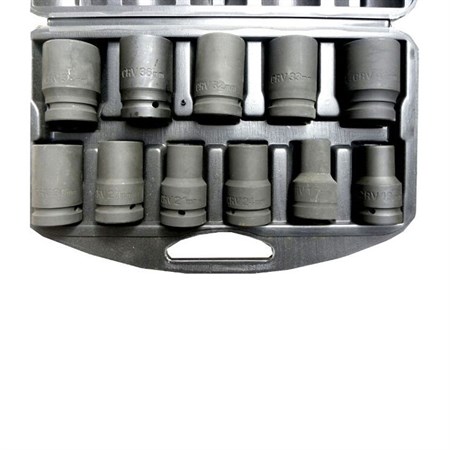 Set of socket heads 17-41mm GEKO G10076 11 pcs