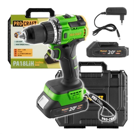 Screwdriver AKU PROCRAFT PA18LiH
