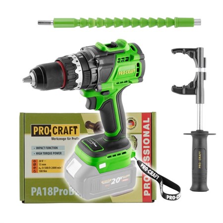 AKU screwdriver PROCRAFT PA18ProBL without battery