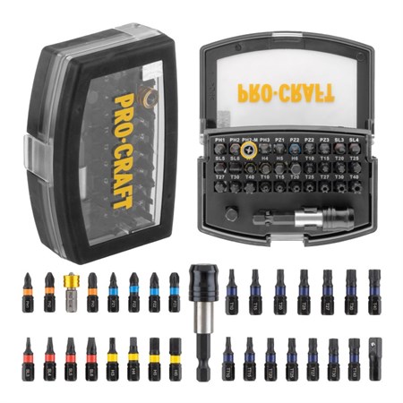 Set of bits PROCRAFT BS-32 32pcs
