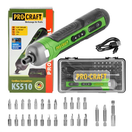 Set of screwdrivers PROCRAFT KS510