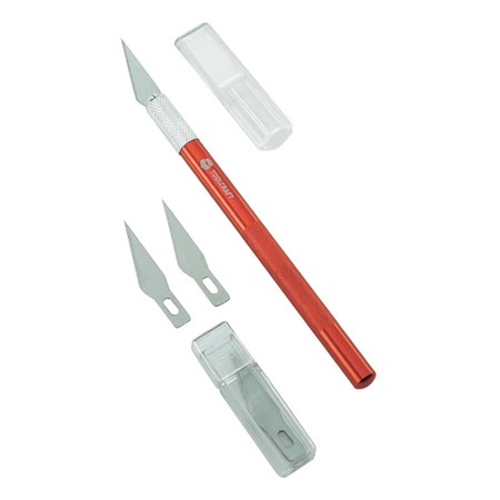 Scalpel with five blades TOOLCRAFT 824436