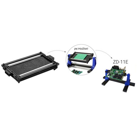 Pomocný držák na plošné spoje TIPA ZD-11ES