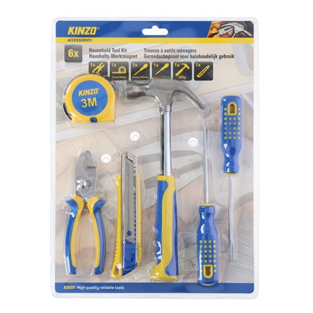 Tool kit KINZO 6610 6pcs