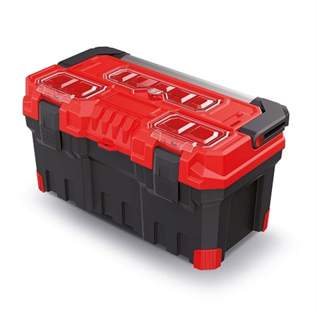 Tool case KISTENBERG TITAN PLUS red 554x286x276mm