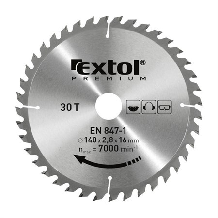 Circular saw blade with SK blades 185x2,2x20mm EXTOL PREMIUM 8803226