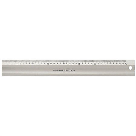 Aluminum ruler TES D5833 60cm