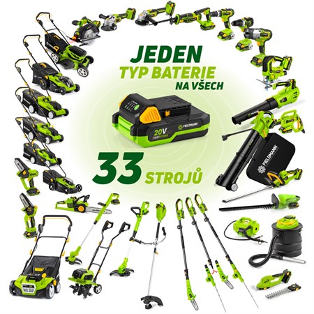 Garden vacuum cleaner FIELDMANN FZF 70725-0 without battery