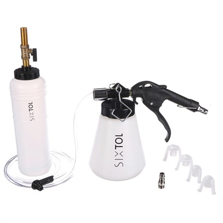 Brake bleeding set SIXTOL MECHANIC BRAKE BLEEDING SET 8pcs