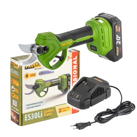 Cordless Garden Shears PROCRAFT ES30Li1B