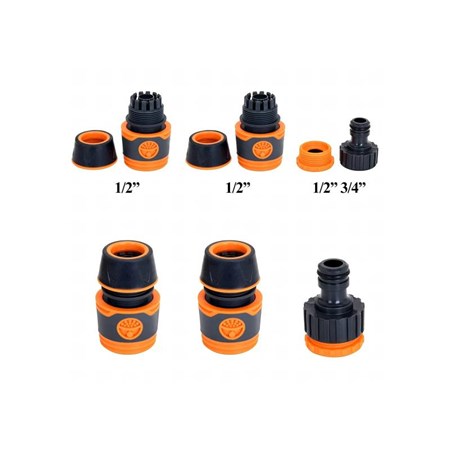 Coupling set 1/2'' and 3/4'' LXMR2202 20pcs