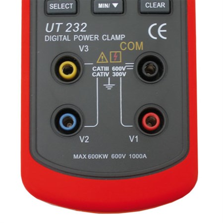 Klešťový multimetr UNI-T  UT232 wattmetr
