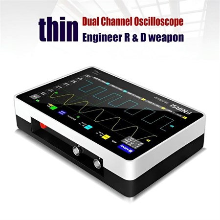FNIRSI 1013D oscilloscope with 7'' TFT LCD touch display