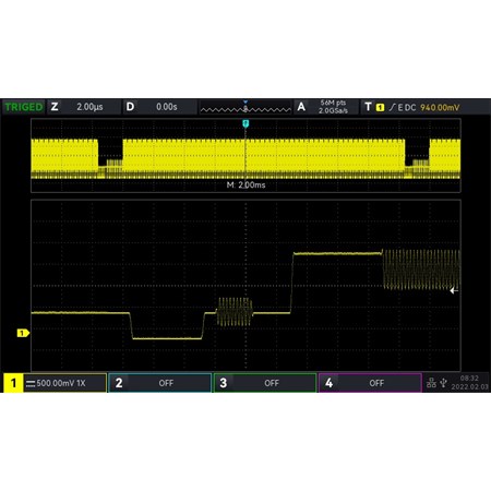 Oscilloscope UNI-T UPO1104