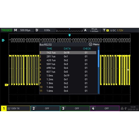Oscilloscope UNI-T UPO1104