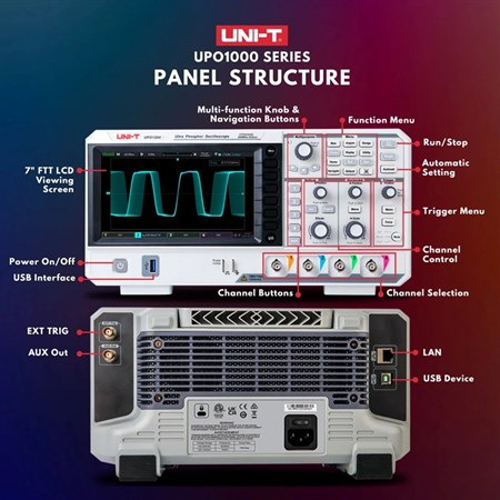 Oscilloscope UNI-T UPO1204