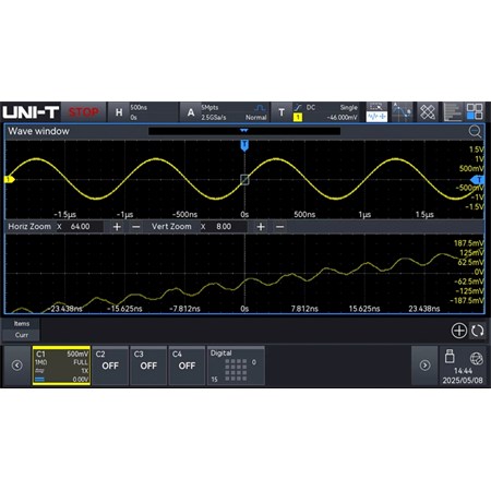 Oscilloscope UNI-T UPO1082HD