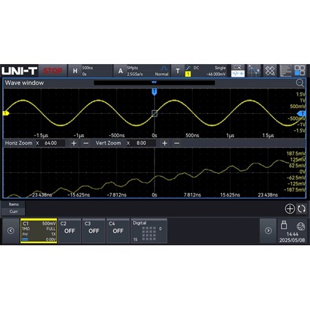 Oscilloscope UNI-T UPO1152HD