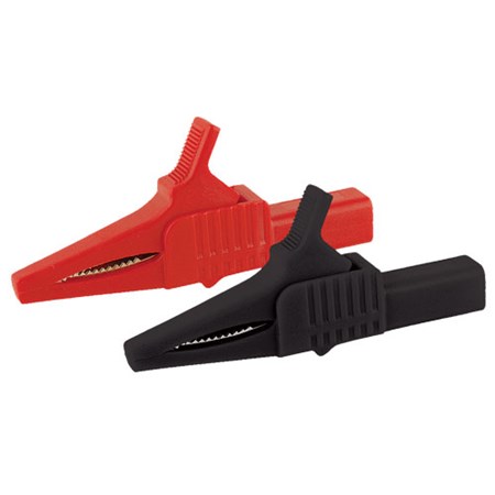 Alligator clip UNI-T C02 set - red,black 1kV CATIII