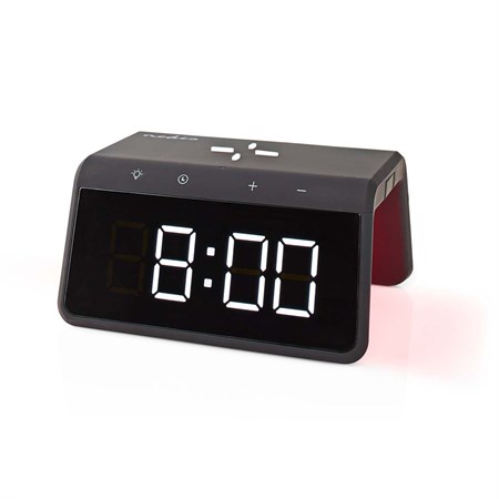 Alarm clock NEDIS WCACQ30BK