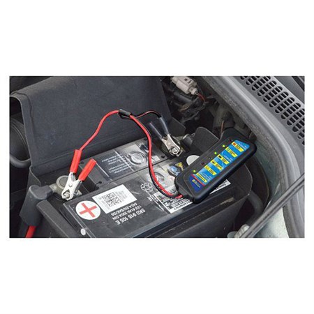Tester of car battery and alternator COMPASS 07170 12V