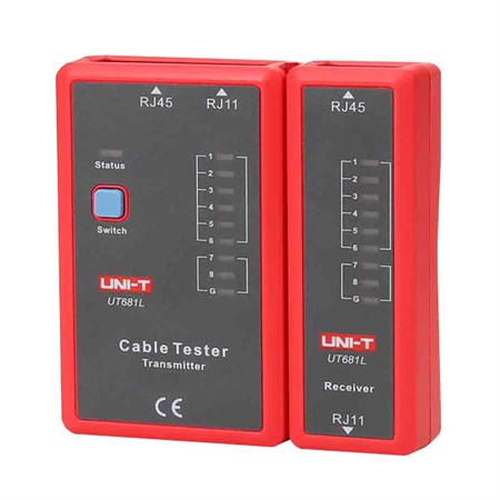 Cable tester UNI-T UT681L  (RJ45, RJ11)