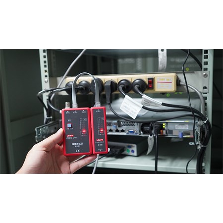 Tester kabelu UNI-T UT681C  (RJ45, RJ11, BNC)