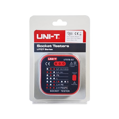 Socket Tester UNI-T UT07B-EU