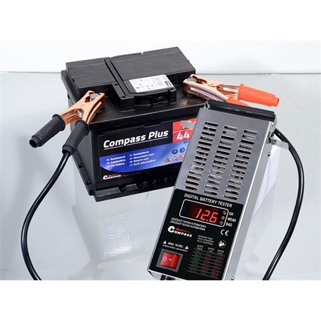 Digital tester of car battery COMPASS 07172