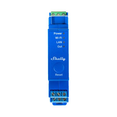 DIN rail relay SHELLY PRO 1 Wi-Fi
