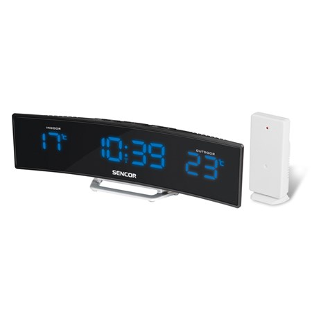 Alarm Clock with Indoor and Outdoor Temperature SENCOR SWS 212 RC