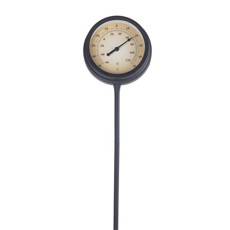 Thermometer metal 50x15cm