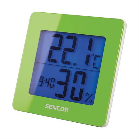 Thermo Hydro Clock SENCOR SWS 15 GN