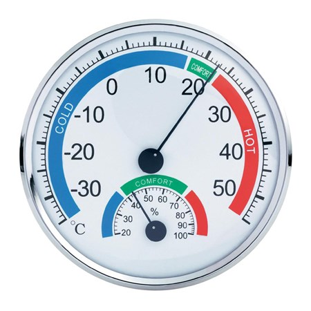 TH101E Analogue Thermometer/ Hygrometer Comfortmeter