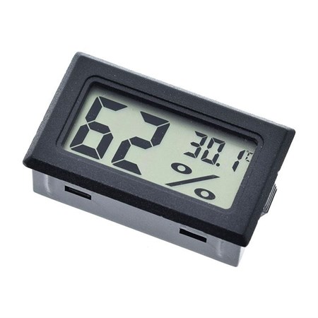 Thermometer and hygrometer FY-11 black