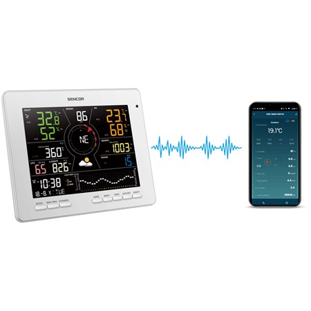 Meteostanice SENCOR SWS 16600 WiFi Tuya