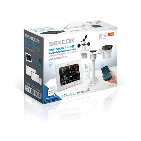 Meteostanice SENCOR SWS 16600 WiFi Tuya