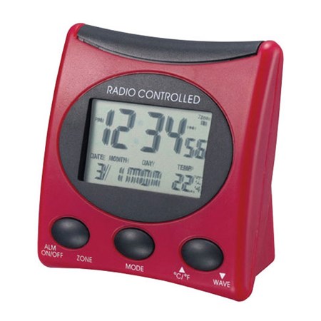 Alarm clock digital WT221 - red