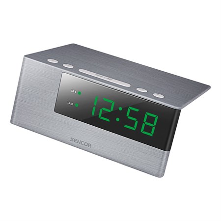 Clock with alarm SENCOR SDC 4600 GN