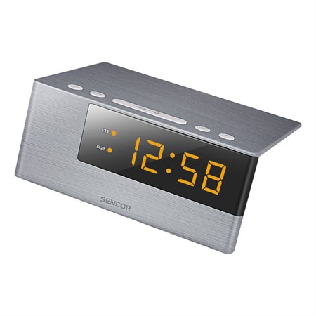 Clock with alarm SENCOR SDC 4600 OR