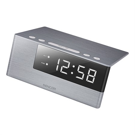 Clock with alarm SENCOR SDC 4600 WH