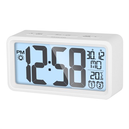 Clock with alarm SENCOR SDC 2800 W