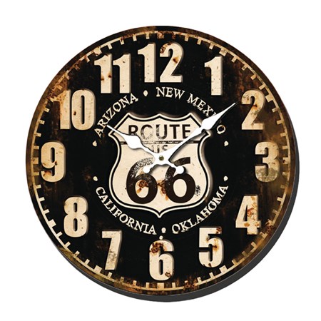 Clock BALANCE ROUTE 66 40cm