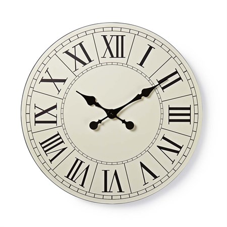 Clock NEDIS CLWA017WD50WT 50cm